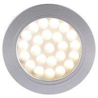 Set van 3 LED inbouwspots aluminium 'Nordlux Cambio'