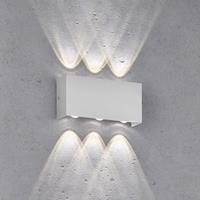 FISCHER & HONSEL LED buitenwandlamp Nairobi, zilver