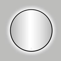 Best Design Best-Design Nero Venetië ronde spiegel zwart incl. LED verlichting Ø 60 cm