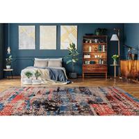 Padiro Vloerkleed Charme (400, 160 x 230 cm, Meerkleurig/Rood)