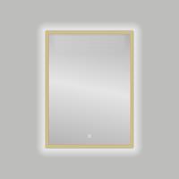 Best Design Nancy LED spiegel mat goud 60x80cm