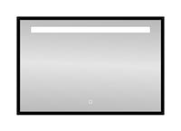 Best Design Black Miracle LED spiegel mat zwart 100x80cm