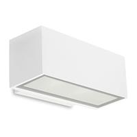 EFECTOLED Leds-C4 Afrodita - LED Outdoor Kleine Wand Hellgrau IP65