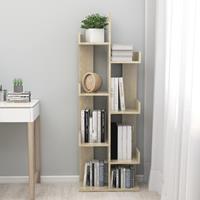 vidaXL Boekenkast 48x25,5x140 cm spaanplaat sonoma eikenkleurig