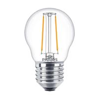 Philips Corepro LEDLuster E27 P45 2W 827 Helder - Vervanger voor 25W