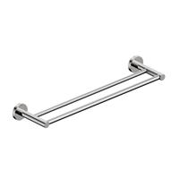 Fortifura Calvi Handdoekhouder - dubbel - rond - chroom SW639925