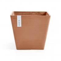 Ecopots Rotterdam kunststof bloempot Terracotta - Ø 27,7 cm