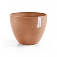 Ecopots Antwerp kunststof bloempot Terracotta - Ø 37,7 cm