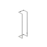 Saniclass Dual Handdoekrek - 95x25x20cm - chroom 246138001CH