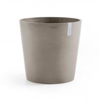 Ecopots Amsterdam kunststof bloempot Taupe - Ø 55,2 cm