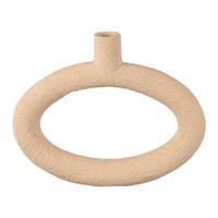 Pt , Ring Vaas Oval Wide - Zand