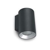 LEDKIA Leds-C4 Cosmos - LED Outdoor Medium Wandleuchte Urban Grey IP55