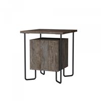 Bijzettafel Decortie Acres Nightstand - Dark Coffee