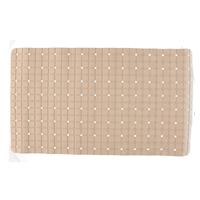 Badmat/douchemat Anti-slip Beige Vierkant Patroon 69 X 39 Cm - Badmatjes