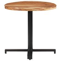 vidaXL Bistrotafel rond Ø80x75 cm massief acaciahout