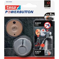 tesa Powerbutton Haken Universal large, chrom