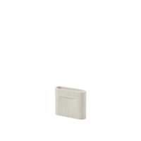 Muuto Ridge Vaas - off-white - H 16.5 cm