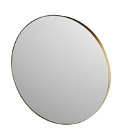 Plieger Golden Round ronde spiegel 100cm goud