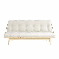 Karup Design Schlafsofa Folk, (Set, 2 St.), aus massiven Kiefernholz, inkl. Futonmatratze