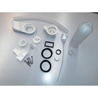 Go by Van Marcke zeepdispenser plug en bevestigingsset voor Reo uitgietbakken 52 cm en 62 cm N. 613.100.002S