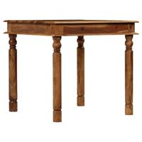 vidaXL Esszimmertisch Massivholz 80 x 80 x 77 cm 