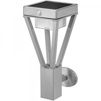 LEDVANCE ENDURA STYLE SOLAR BOUQUET WALL SENSOR LED Wandleuchte Warmweiß 36,5 cm Aluminium Edelstahl