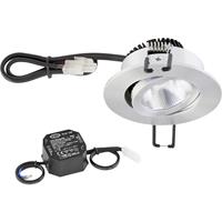 EVN PC20N61402 LED-inbouwlamp 6 W Warmwit Aluminium