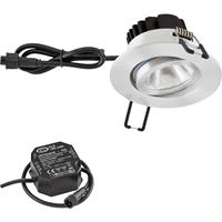 EVN PC650N91402 LED-inbouwlamp 8.4 W Warmwit Aluminium