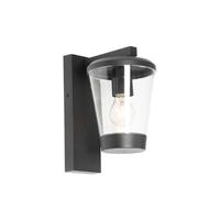 Qazqa Moderne Buiten Wandlamp Zwart Ip44 - Joren