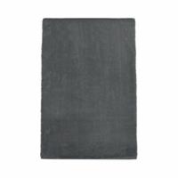 Carpet City Badmat Topia Mats, badmat uni Hoge pool, konijnenvacht-touch, polyester, badmat, wasbaar (1 stuk)
