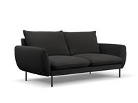 Cosmopolitan Design | 3-zitsbank Vienna Black boucle