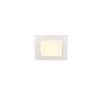 SLV LED Deckeneinbauleuchte Senser 6W 3000K 470lm 120mm eckig