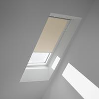 VELUX Verdunklungsrollo DKL FK08 1085SWL, verdunkelnd, Verdunkelung, in Führungsschienen, beige