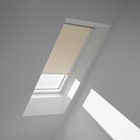 VELUX Verdunklungsrollo DKL M04 1085SWL, verdunkelnd, Verdunkelung, in Führungsschienen, beige