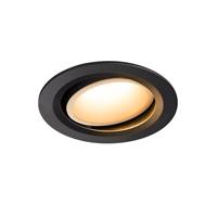 SLV LED Einbaustrahler Numinos in Schwarz und Weiß 25,41W 2250lm 2700K 40° kardanisch