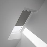 VELUX Verdunklungsrollo DKL CK02 0705SWL, verdunkelnd, Verdunkelung, in Führungsschienen, grau