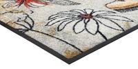 wash+dry by Kleen-Tex Mat Walking Vibes Inloopmat, antislip, geschikt voor binnen en buiten, wasbaar