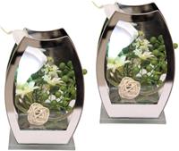DELAVITA Kunstplant Led-calla set van 2 (set)