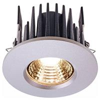 Deko-Light LED Deckeneinbaustrahler COB 68 aus Aluguss in silber, 2700K, warmweiß, IP65