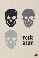 Rock STAR Baby Vloerkleed voor de kinderkamer RN2383-2 met de hand gesneden reliëfpatroon, 80% wolaandeel, kinder- en tienerkamer