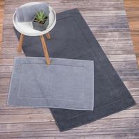 Badematte Uni Basic framsohn frottier, Höhe 11 mm, beidseitig nutzbar, fußbodenheizungsgeeignet, schnell trocknend, Baumwolle, rechteckig, große Farbpalette, Hergestellt in Öster