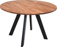 byLIVING Eettafel Tara Diameter 120 cm, iedere tafel uniek