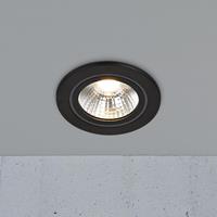 Nordlux LED Spot Alec 6.1W 3000K 480lm 36D IP44 Zwart | 3-staps Dimbaar