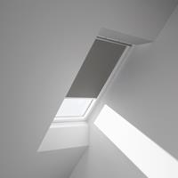 VELUX Verdunklungsrollo DKL S06 0705SWL, verdunkelnd, Verdunkelung, in Führungsschienen, grau