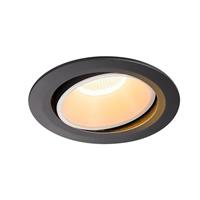 SLV LED Einbaustrahler Numinos in Schwarz und Weiß 37,4W 3550lm 3000K 40° kardanisch