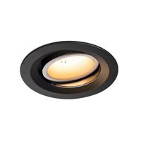 SLV LED Einbaustrahler Numinos in Schwarz und Weiß 17,55W 1600lm 2700K 20° kardanisch