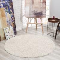 Sanat Hochflor-Teppich LOCA, rund, 30 mm Höhe, Wohnzimmer, Langflor, Shaggy, Schlafzimmer