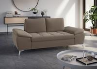 Sit&More 2-Sitzer, mit hochwertigen Metallfüßen