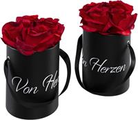 Creativ green Kunstbloem Rozen in box