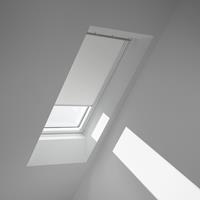 VELUX Verdunklungsrollo DKL C02 1025SWL, verdunkelnd, Verdunkelung, in Führungsschienen, weiß